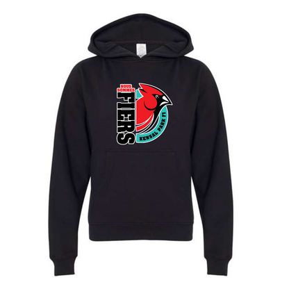 Cotton Fleece Hoodie - Fiers Logo - Youth