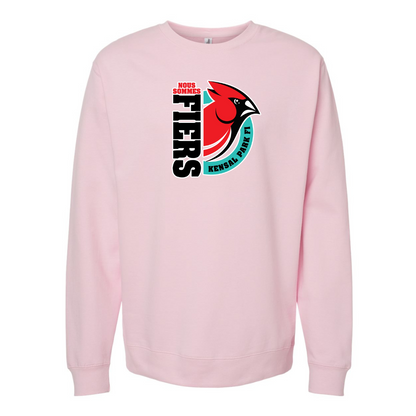 Cotton Fleece Crewneck - Fiers Logo