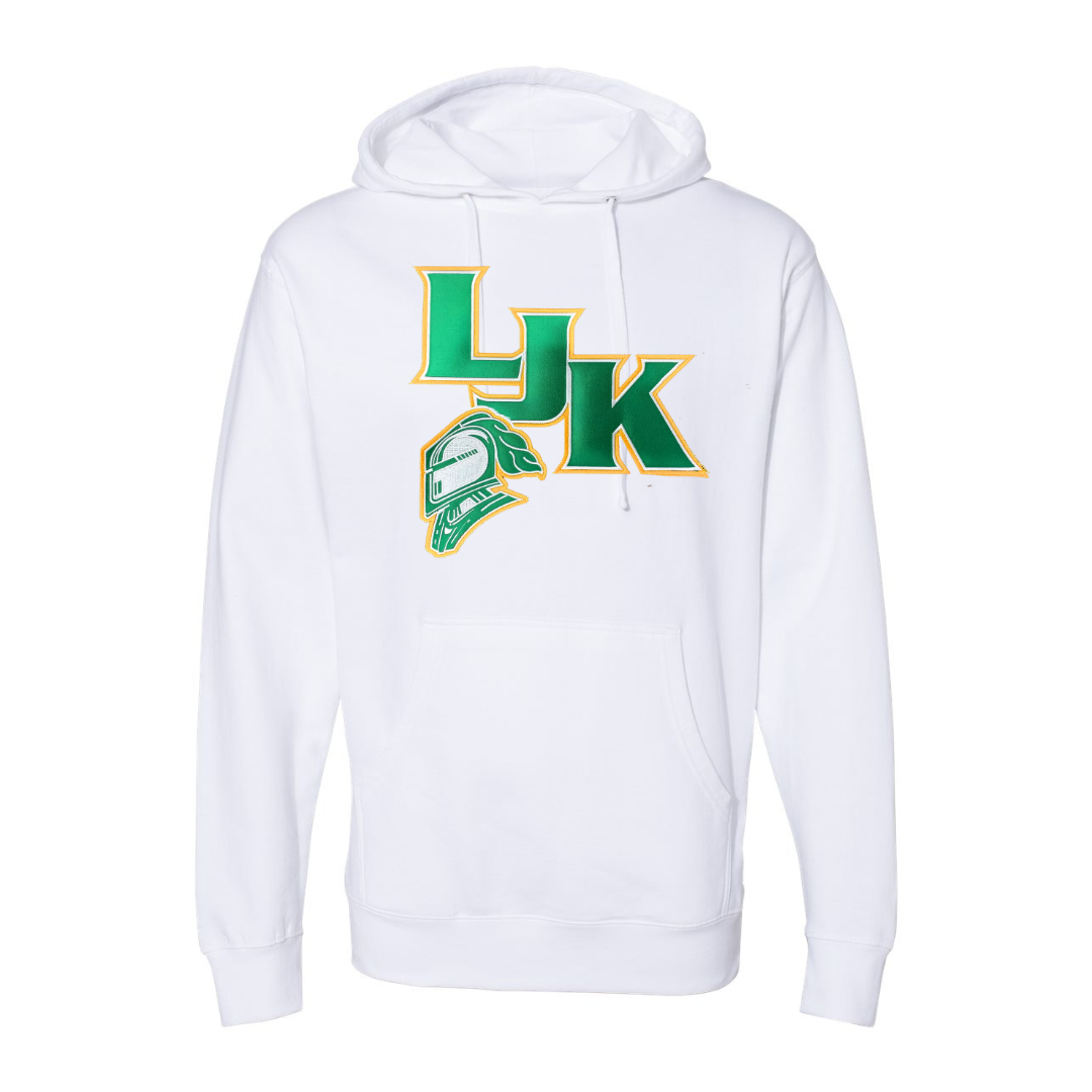 Cotton Fleece Hoodie - LJK Twill Logo