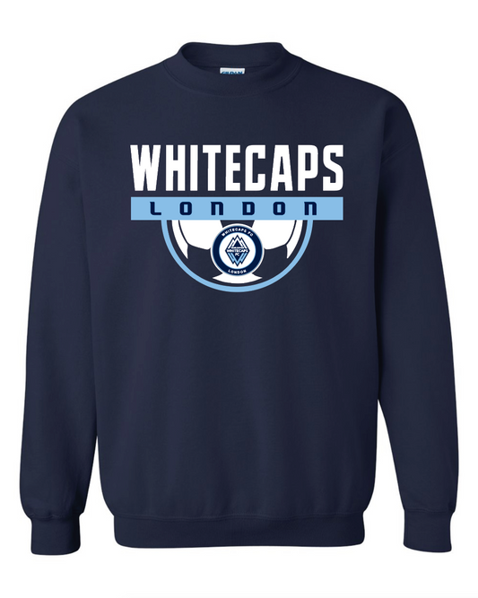 Cotton Crewneck - Soccer Ball Design - Youth