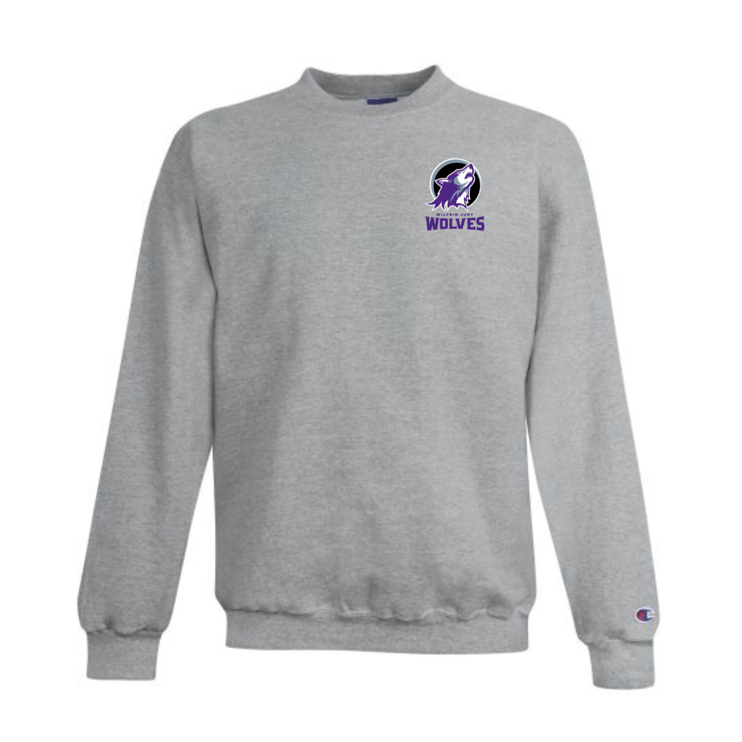 Cotton Fleece Crewneck - Left Chest