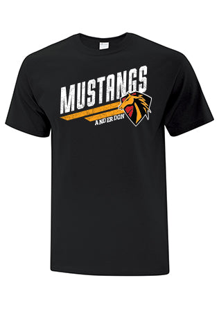 Cotton Short Sleeve Shirt - Mustangs