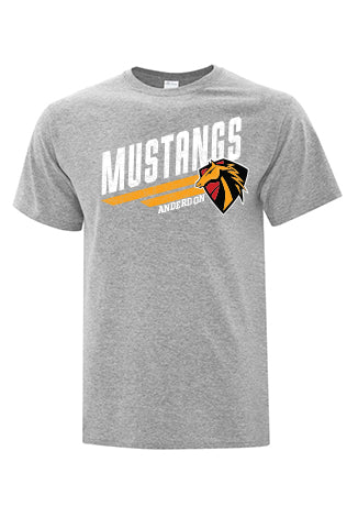 Cotton Short Sleeve Shirt - Mustangs