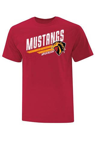 Cotton Short Sleeve Shirt - Mustangs