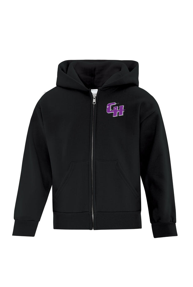 Cotton Fleece Full Zip - Youth