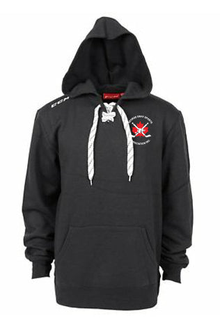 Ccm hoodie with outlet laces