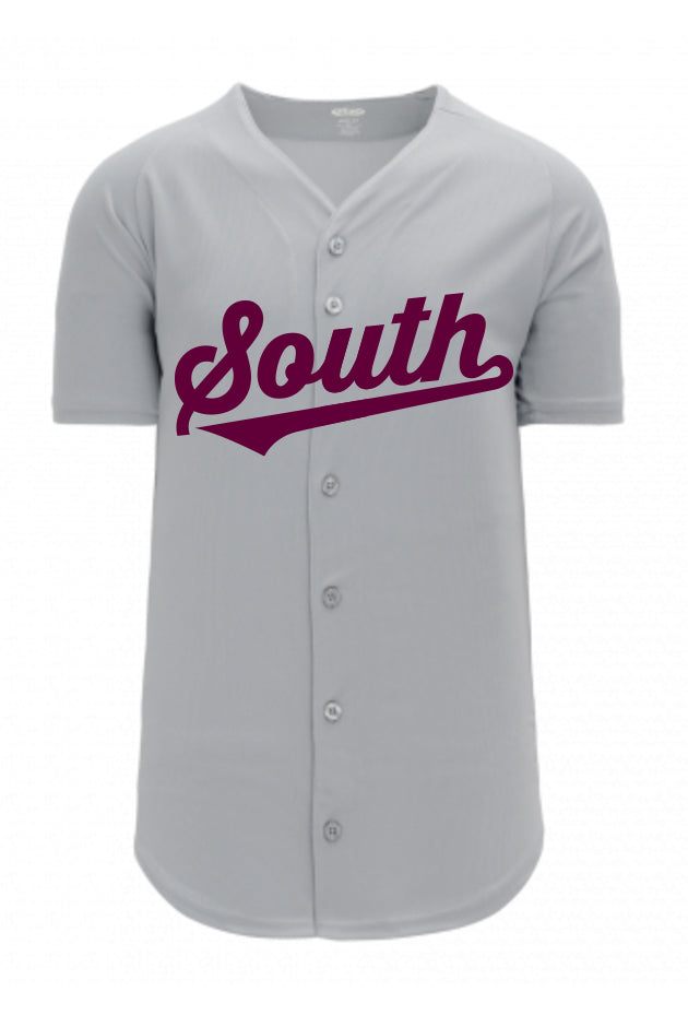 Full Button Baseball Jersey