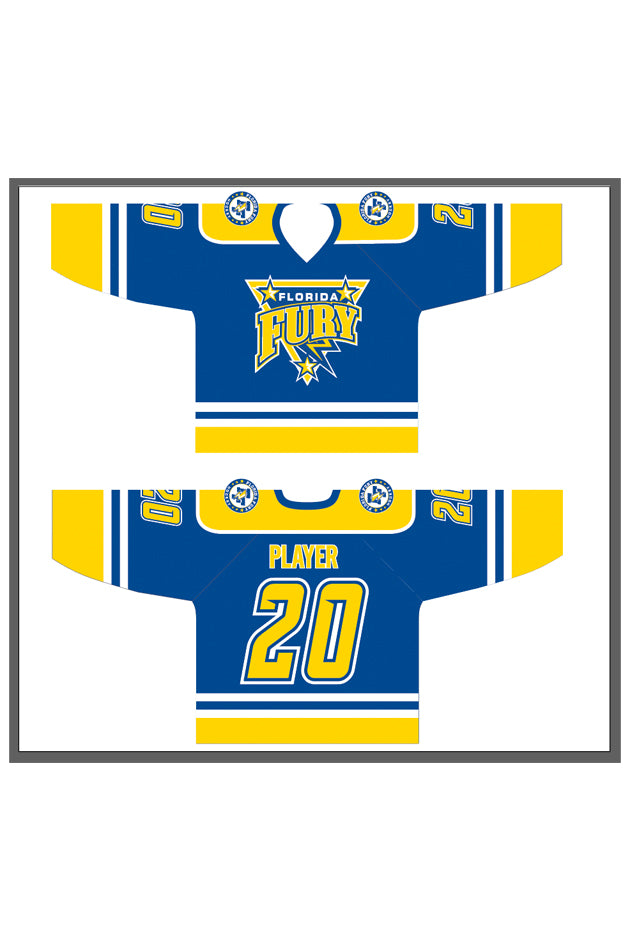 Florida Fury Game Jersey - Royal