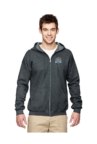 Cotton Full Zip Fleece Hoodie